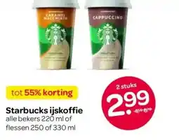 Spar Starbucks ijskoffie aanbieding