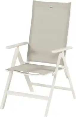 Intratuin Hartman verstelbare standenstoel Aruba wit aanbieding