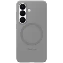 MediaMarkt Samsung Silicone Magnet Telefoonhoesje Voor Samsung Galaxy S26+ Grijs aanbieding