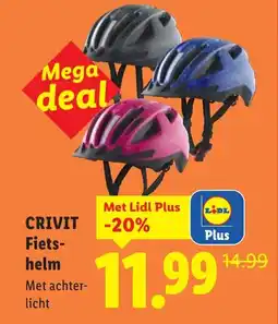 Lidl Crivit fiets- helm aanbieding