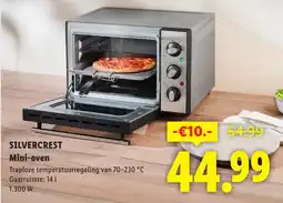 Lidl Silvercrest mini-oven aanbieding