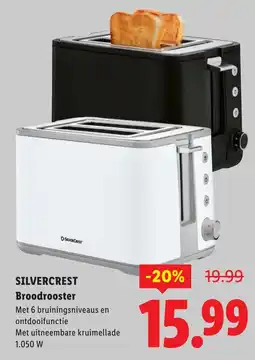 Lidl Silvercrest Broodrooster aanbieding