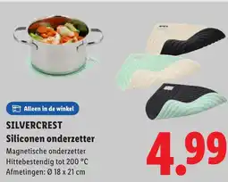 Lidl Silvercrest Siliconen onderzetter aanbieding