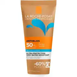 Etos La Roche-Posay Anthelios Wet Skin SPF 50+ Ecotube 200 ML aanbieding