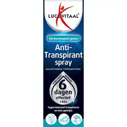 Etos Lucovitaal Anti-Transpirant Spray 40 ML aanbieding