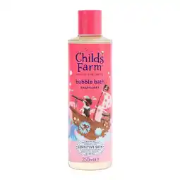 Etos Childs Farm Bubble Bath, Raspberry 250ML aanbieding