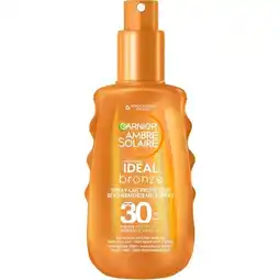 Etos Garnier Ambre Solair Ideal Bronze Melkspray SPF30 150ML aanbieding