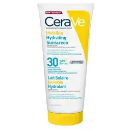 Etos CeraVe Onzichtbare Hydraterende Zonnebrandcrème SPF30 177 ML aanbieding