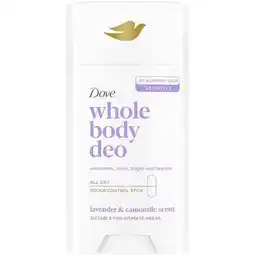 Etos Dove Whole Body Lavender & Chamomile Deodorant Stick 75 gram aanbieding