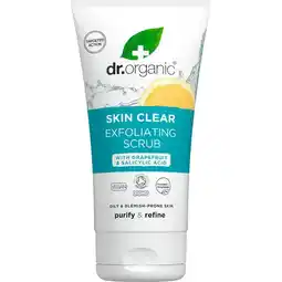 Etos Dr. Organic Skin Clear Exfoliating Scrub 150 ML aanbieding