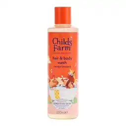 Etos Childs Farm Hair & Body Wash, Sweet Orange 250 ml aanbieding