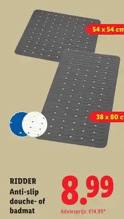 Lidl Ridder anti-slip douche-of badmat aanbieding