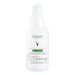 Etos Vichy Capital Soleil UV-Clear Zonnecrème SPF50+ 40 ML aanbieding