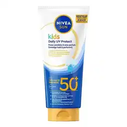 Etos NIVEA SUN Kids Daily UV Protect Zonnebrand SPF50+ 100 ML aanbieding