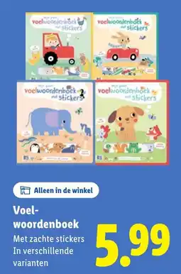 Lidl Voel- woordenboek aanbieding