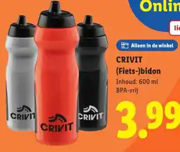 Lidl Crivit (fiets-)bidon aanbieding
