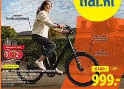 Lidl Budget Urban elektrische fiets kettingaandrijving aanbieding