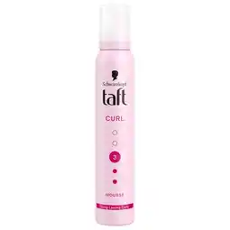 Trekpleister Taft Curl Level 3 Mousse aanbieding