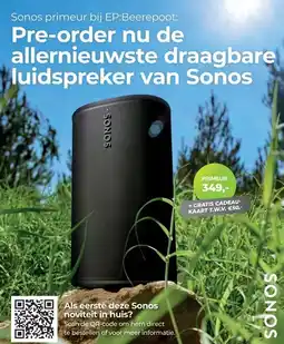 EP Beerepoot Sonos primeur bij EP:Beerepoot: aanbieding