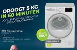 EP Beerepoot BEKO Warmtepompdroger aanbieding