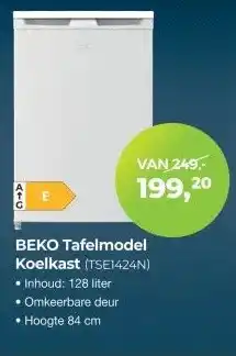 EP Beerepoot BEKO Tafelmodel Koelkast aanbieding