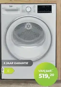 EP Beerepoot BEKO Warmte- pompdroger aanbieding