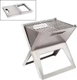 Wehkamp Bo-Camp Notebook Compact RVS barbecue aanbieding