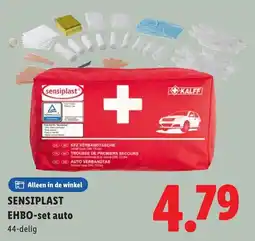 Lidl Sensiplast ehbo-set auto aanbieding