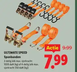 Lidl Ultimate speed spanbanden aanbieding