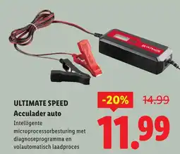 Lidl Ultimate speed acculader auto aanbieding