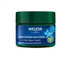 Wehkamp Weleda Blauwe Gentiaan & Edelweiss versterkende nachtcrème aanbieding
