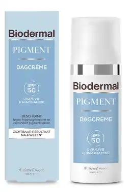 Wehkamp Biodermal Pigment dagcrème SPF50 - 50 ml aanbieding