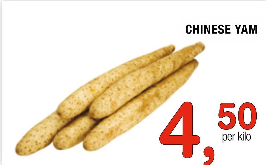 Chinese Yam aanbieding bij Amazing Oriëntal