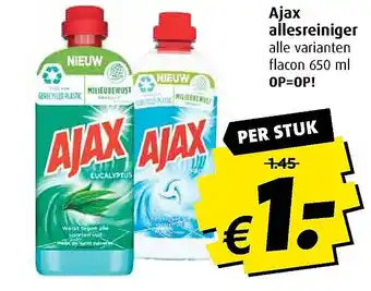 Discus Ajax allesreiniger aanbieding