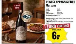 Dirck 3 Massone Appassimento 75 cl aanbieding