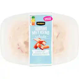 Jumbo Jumbo Surimi met Krab Salade 200 g aanbieding