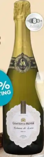 Mitra Gratien & Meyer Cuvée Diadem Cremant de Loire aanbieding