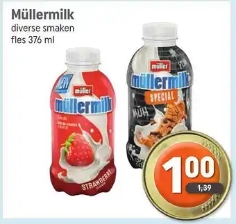 Dagwinkel Müllermilk aanbieding