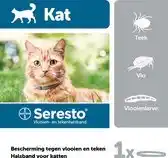 Bol.com Seresto Teken- En Vlooienband Kat 38 cm - Anti tekenmiddel - per stuk aanbieding