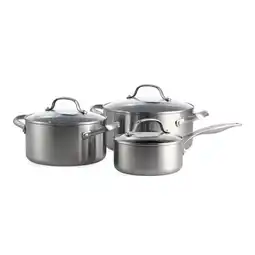Bol.com GreenPan Geneva - tri-ply - 3(6) delige pannenset - PFAS-vrij aanbieding