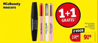 Kruidvat MCoBeauty mascara aanbieding