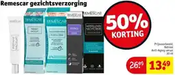 Kruidvat Remescar gezichtsverzorging aanbieding