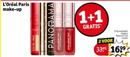 Kruidvat L'Oréal Paris make-up aanbieding