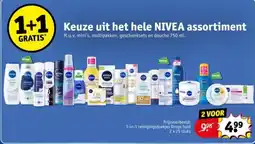 Kruidvat Keuze uit het hele NIVEA assortiment aanbieding