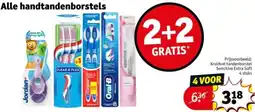 Kruidvat Alle handtandenborstels aanbieding