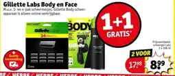 Kruidvat Gillette Labs Body en Face aanbieding