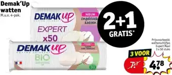 Kruidvat Demak'Up watten aanbieding