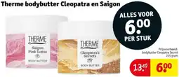 Kruidvat Therme bodybutter Cleopatra en Saigon aanbieding