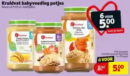 Kruidvat Kruidvat babyvoeding potjes aanbieding