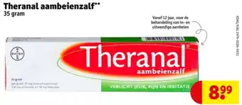 Kruidvat Theranal aambeienzalf aanbieding
